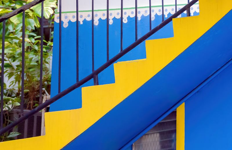 Staircase Painting