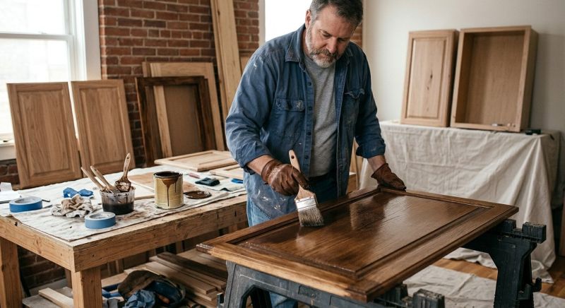Cabinet Glazing Service in Bloomington, IN