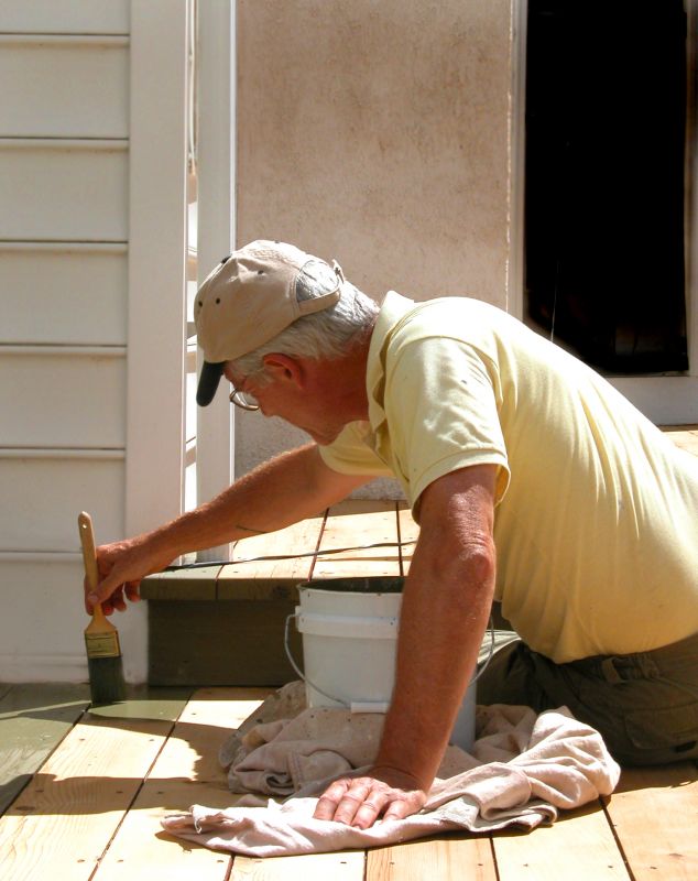 Cedar Deck Staining in Waco, TX