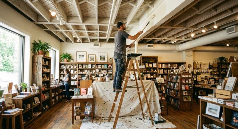 Commercial Ceiling Painting in Boulder, CO