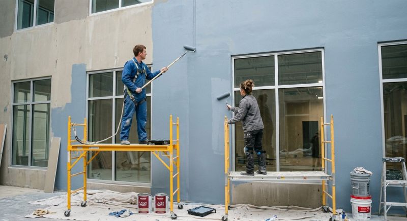 Commercial Concrete Painting in Greeley, CO