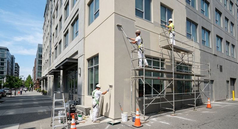 Commercial Concrete Painting in Arvada, CO