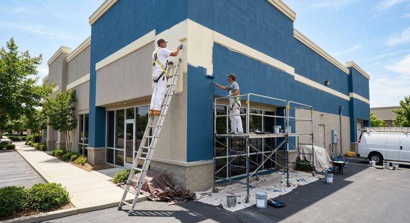 Commercial Concrete Painting in Loveland, CO