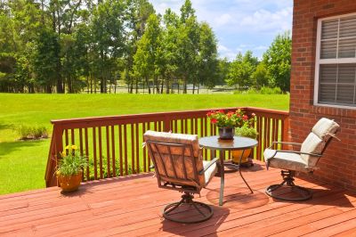 Deck Posts Painting in Waco, TX