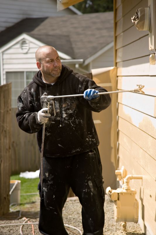 Exterior Garage Painting in Greeley, CO