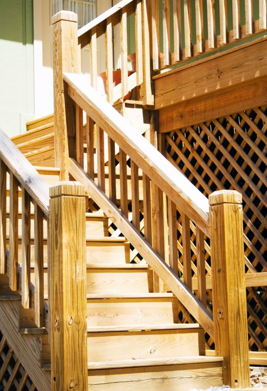 Exterior Staircase Painting in Waco, TX