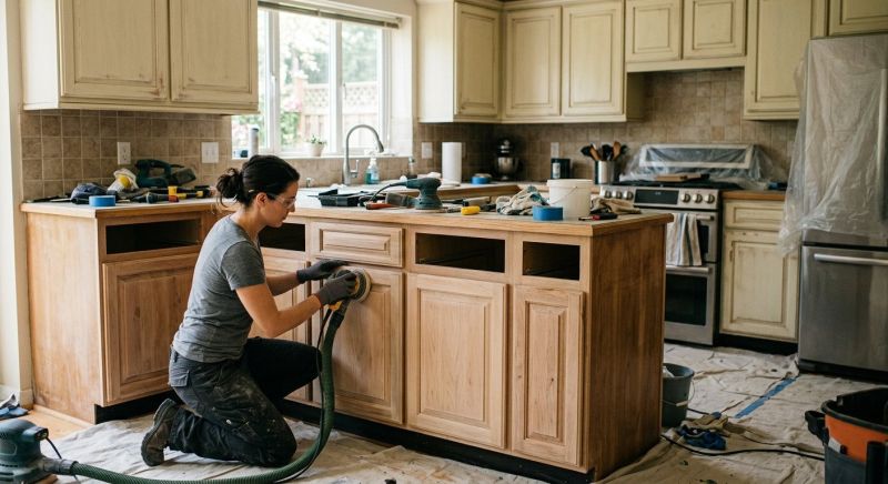 Kitchen Cabinet Refinishing in Indianapolis, IN