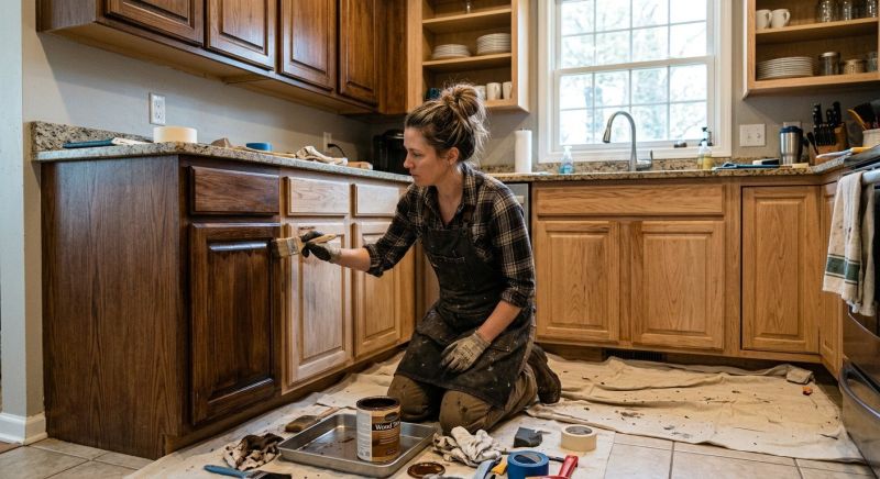 Kitchen Cupboard Refinishing in Cincinnati, OH