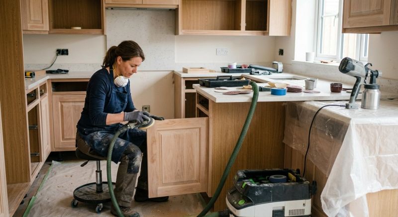 Kitchen Cupboard Refinishing in Terre Haute, IN
