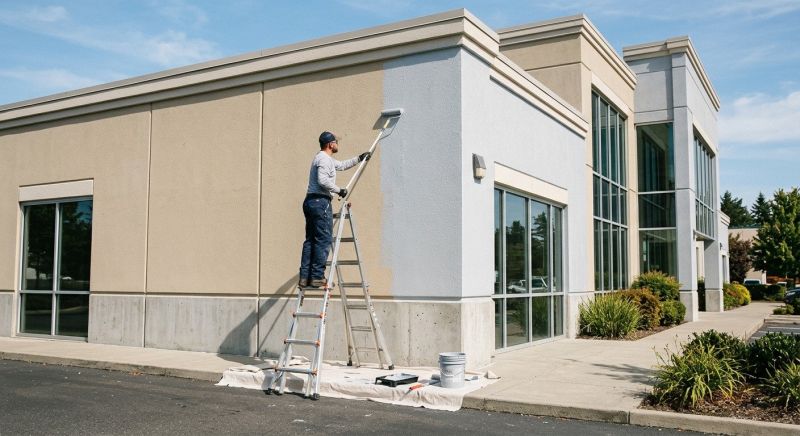 Outdoor Commercial Painting in Loveland, CO