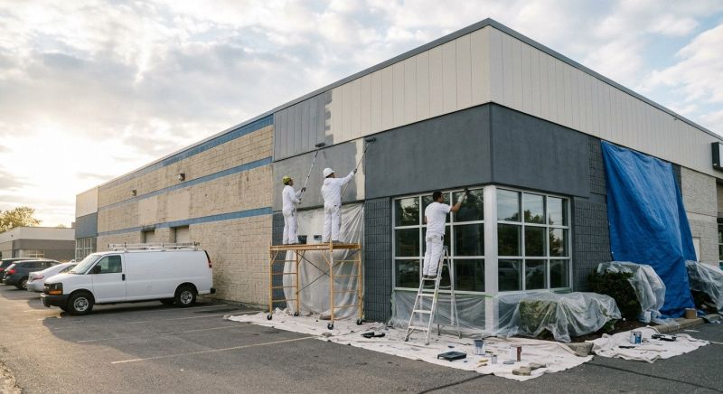 Outdoor Commercial Painting in Arvada, CO