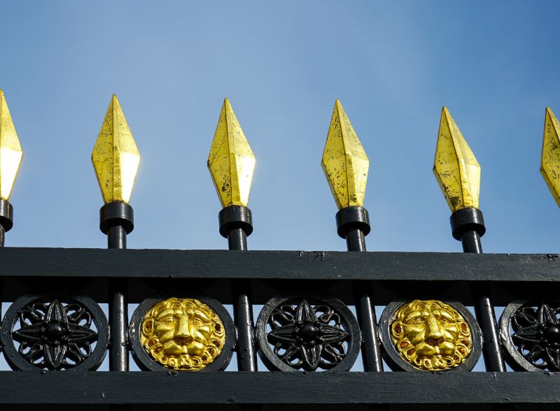 Wrought Iron Fence Painting in Waco, TX